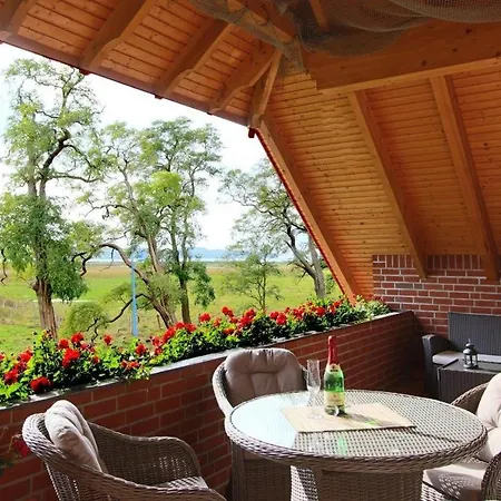 Unterm Reetdach M Terras O Balk U Sauna Apartment Middelhagen